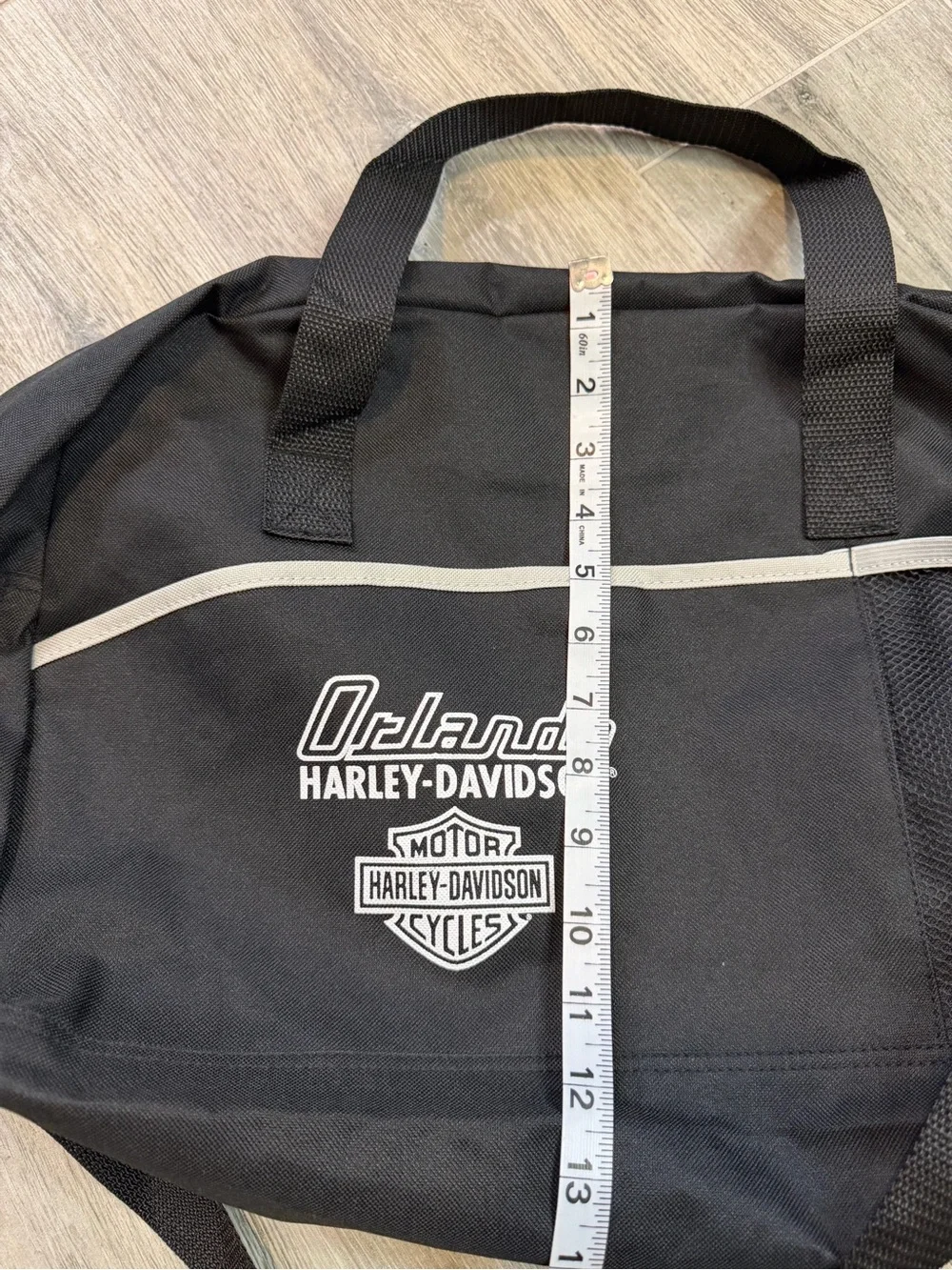 Harley Davidson Orlando Florida Helmet Gym Duffel Bag
